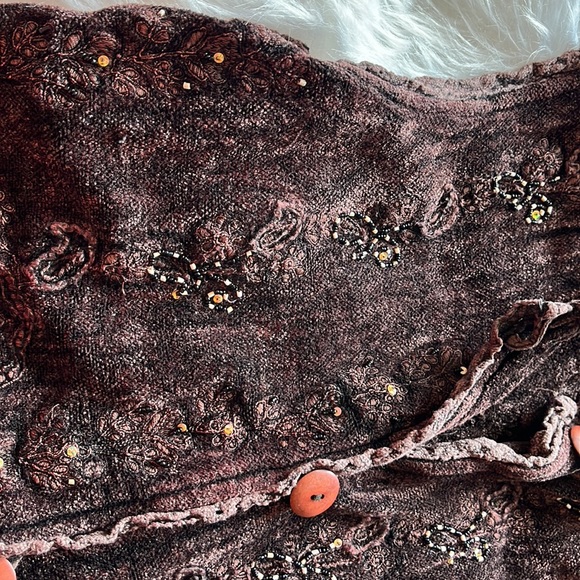 Vintage flashback couture vest . Stylish - Picture 4 of 6